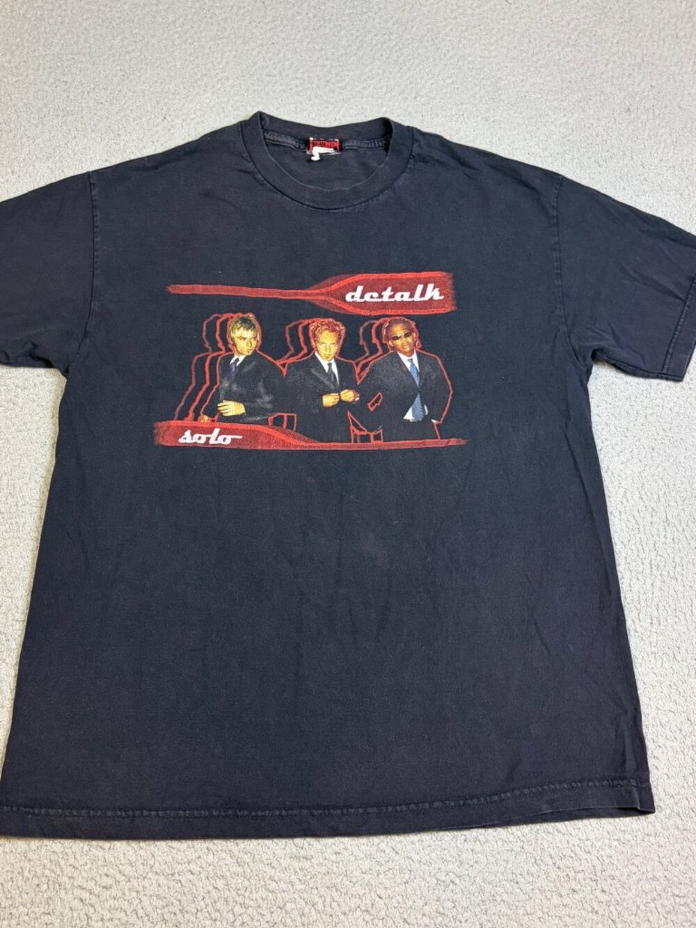 Vintage DC Talk 2002 Solo Tour Shirt Mens Size Large Made in USA Casual